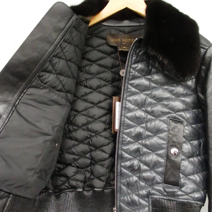 LOUIS VUITTON（ルイ・ヴィトン） キルティング レザージャケット