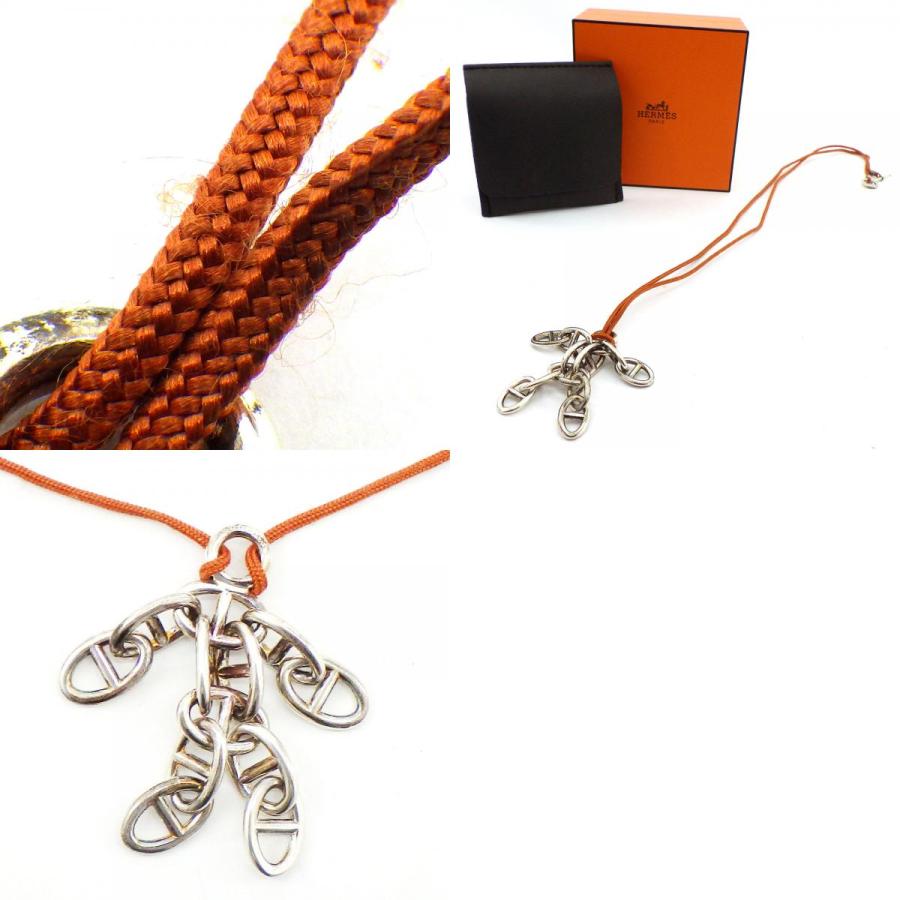 HERMES エルメス シェーヌダンクルマン ネックレス SV925 箱付き HERMES エルメス シェーヌダンクルマン ネックレス SV925 箱付き