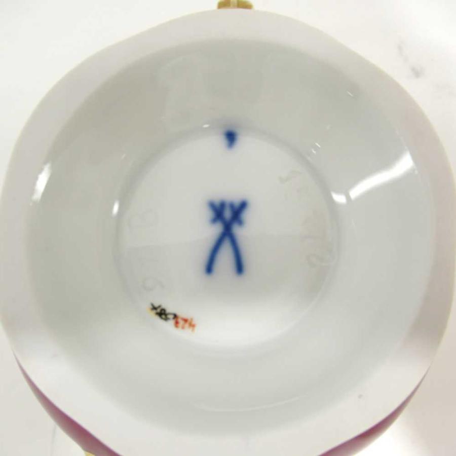 マイセン Meissen 宮廷の小花 Bフォーム カップ＆ソーサー 箱付き 6