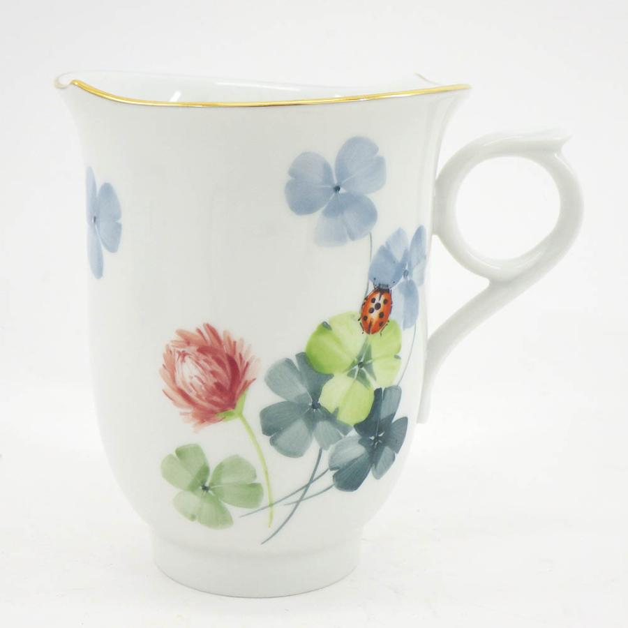 マイセン Meissen てんとう虫とクローバー ユーゲント カップ