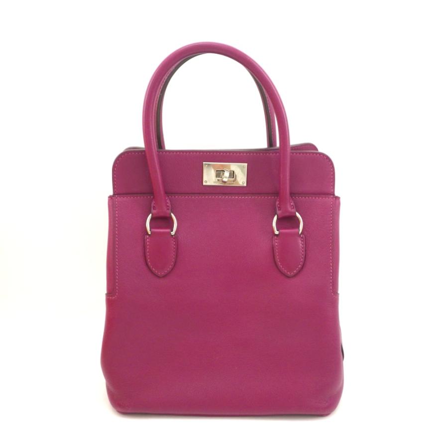 HERMES（エルメス） ツールボックス20 エヴァカラー トスカ レザー □O