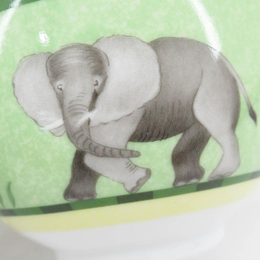 HERMES（エルメス） アフリカ グリーン カップ＆ソーサー ペア 箱付き