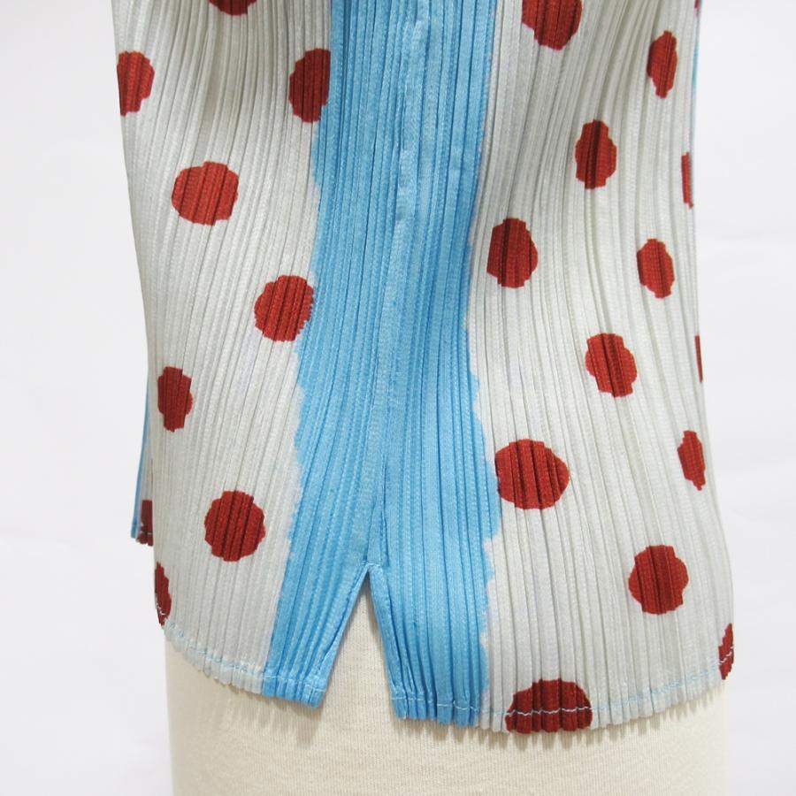 PLEATS PLEASE イッセイミヤケ ノースリーブカットソー サイズ3 ISSEY MIYAKE イッセイミヤケ PLEAT PLEASE プリーツ