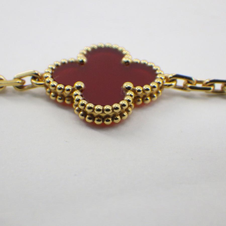 ヴァンクリーフ＆アーペル アルハンブラ クローバー ロングネックレス