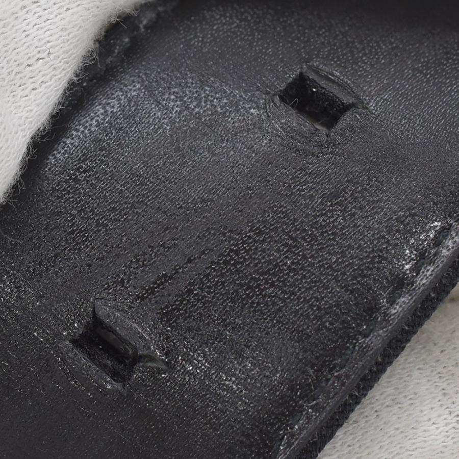 BVLGARI（ブルガリ） ロゴマニア スクエアバックル メンズベルト