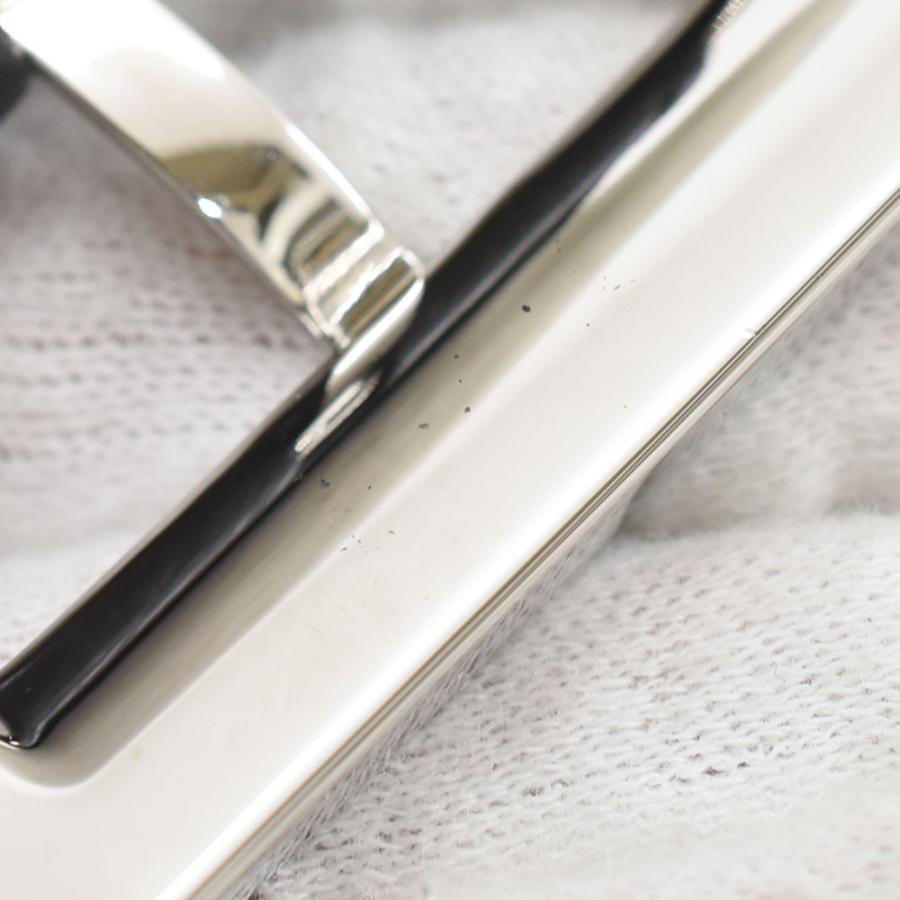 BVLGARI（ブルガリ） ロゴマニア スクエアバックル メンズベルト