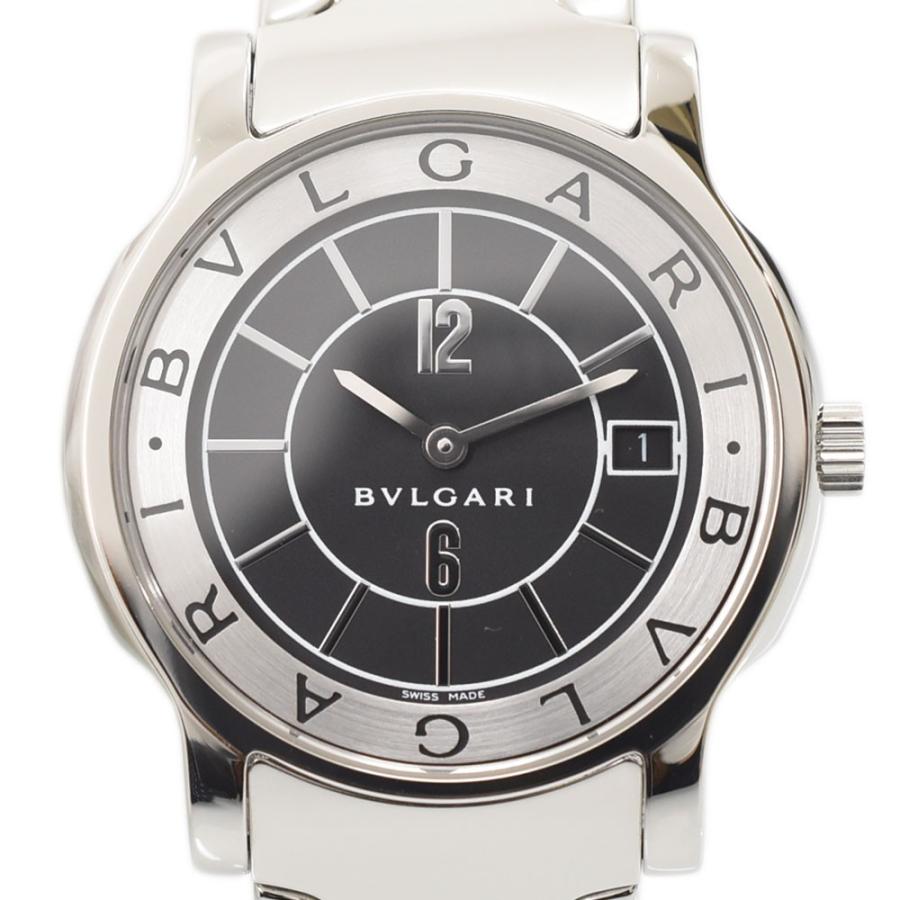 BVLGARI（ブルガリ） BVLGARI solotempo ソロテンポ 黒文字盤 メンズ