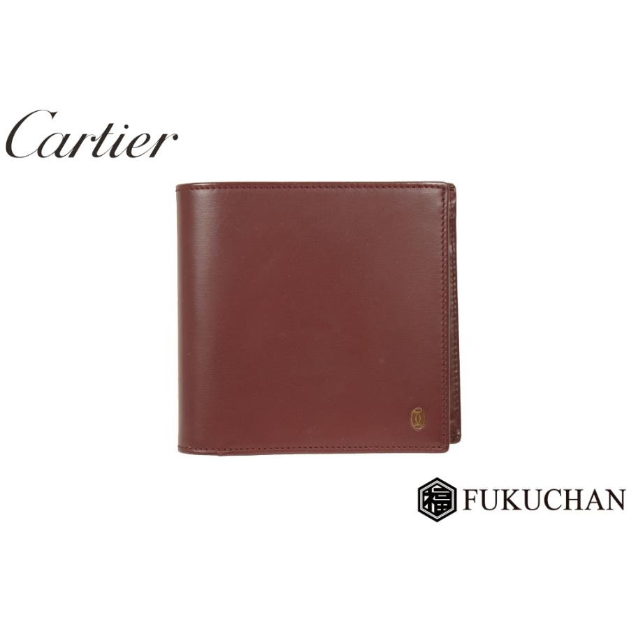Cartier/カルティエ パシャ 二つ折り財布 L3000708 中古 : ブランド