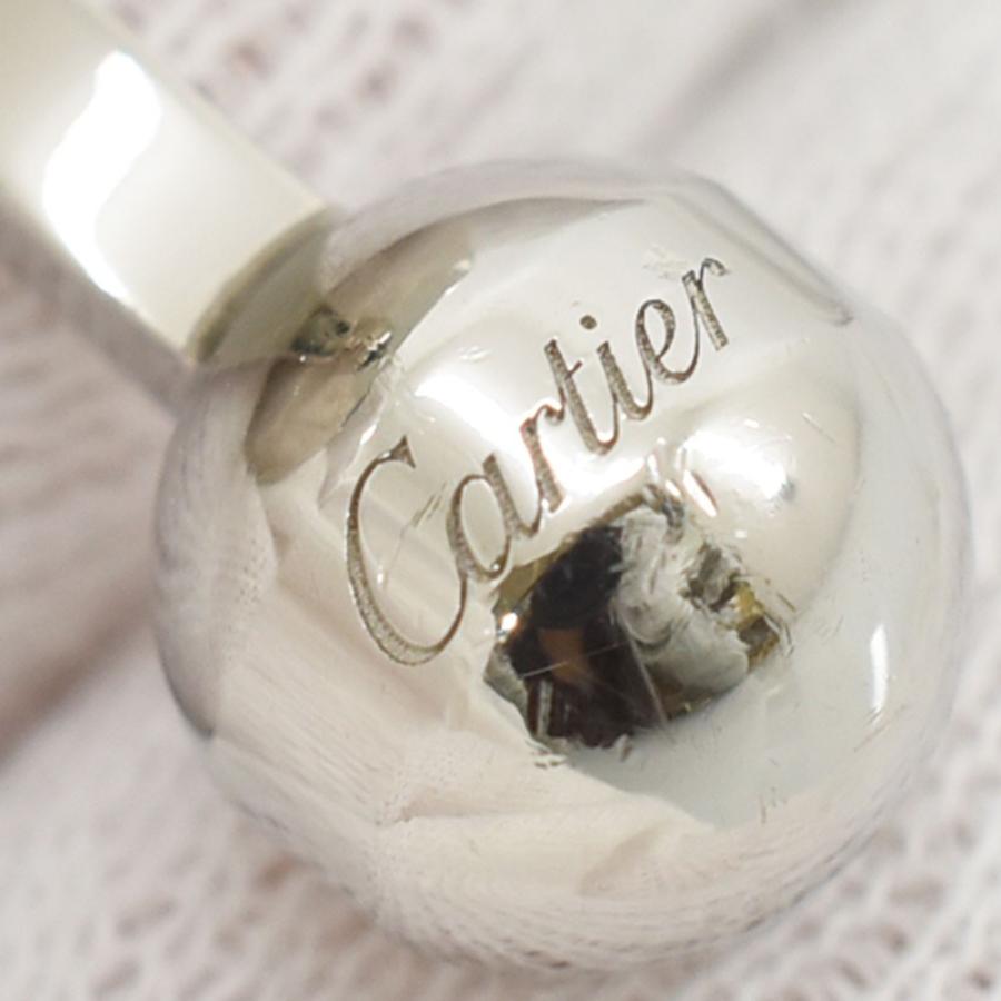 Cartier（カルティエ） ワックスシールモチーフ 2C ロゴ カフス Ag925
