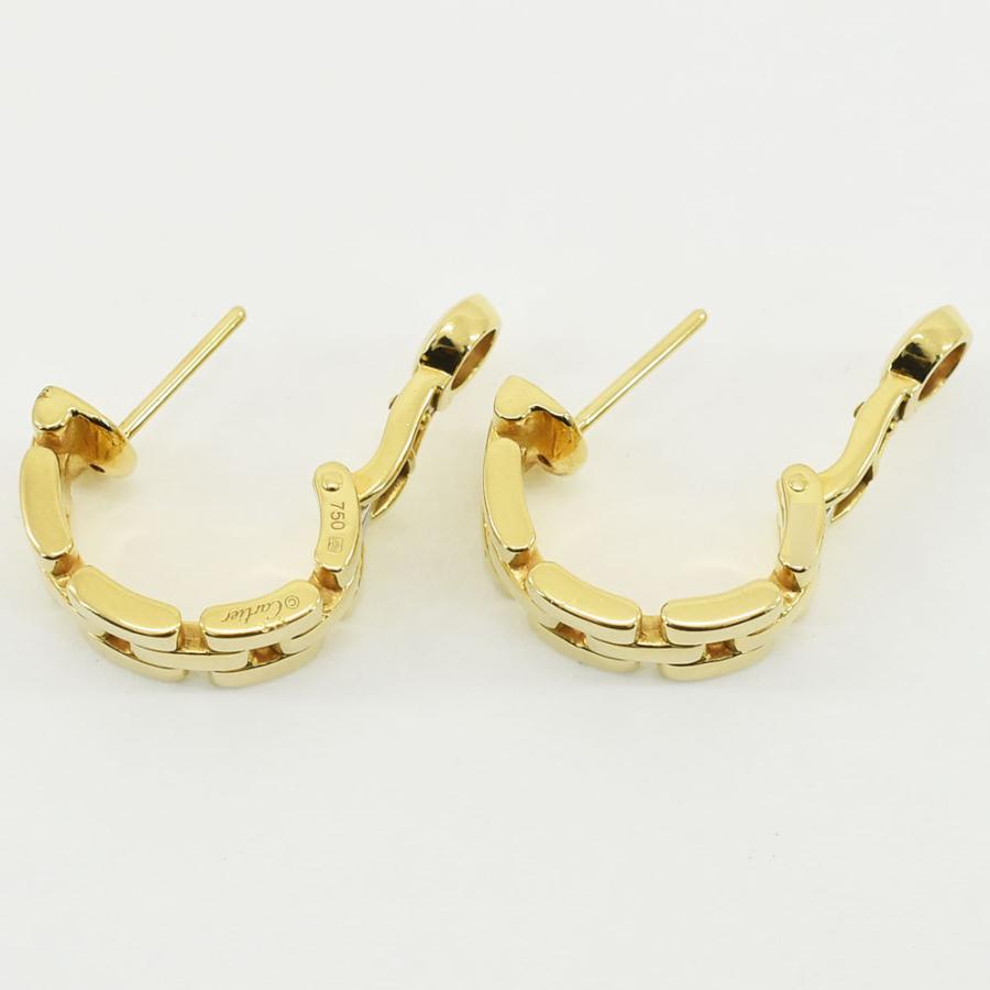 Cartier カルティエ CARTIER ピアス マイヨンパンテール 3ロウ Cartier カルティエ CARTIER ピアス マイヨンパンテール 3ロウ