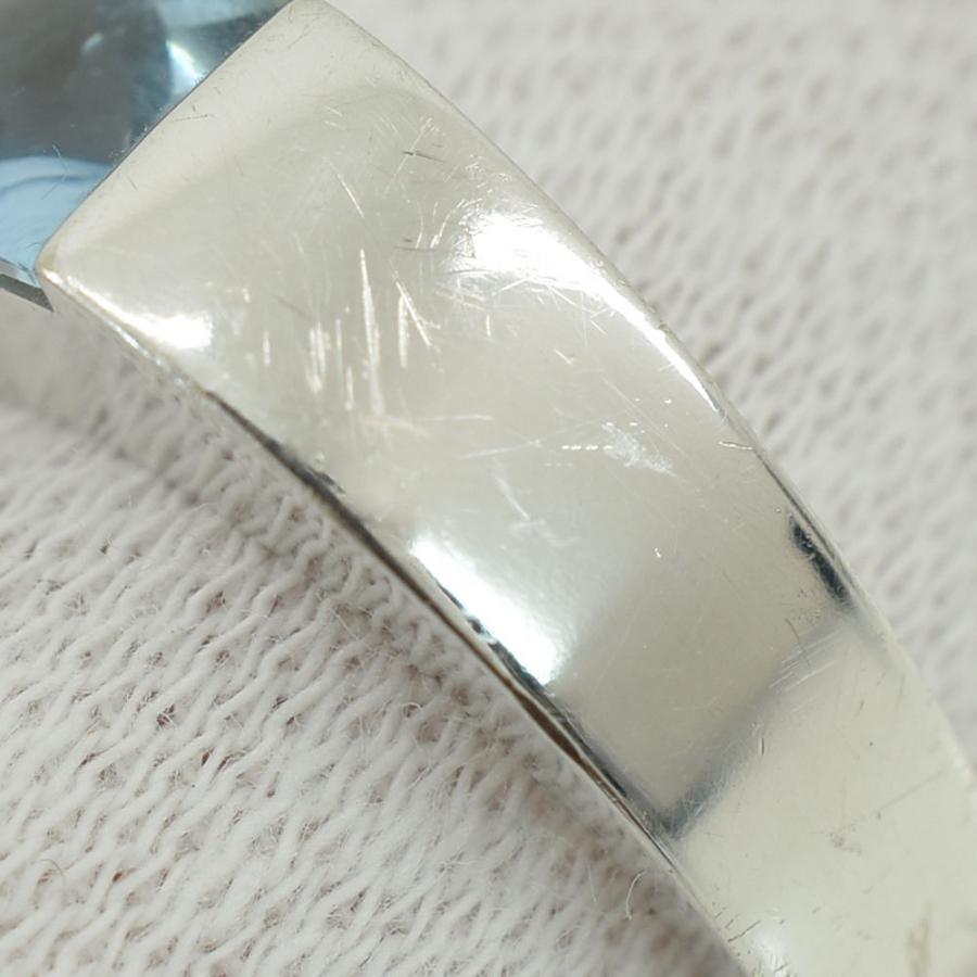 【CARTIER】K18YG タンクリング アクアマリン 53号☆Ａ品☆質屋 ユニオン本通店 カルティエ Cartier（カルティエ） リング・指輪 タンク リング ♯53 約13号