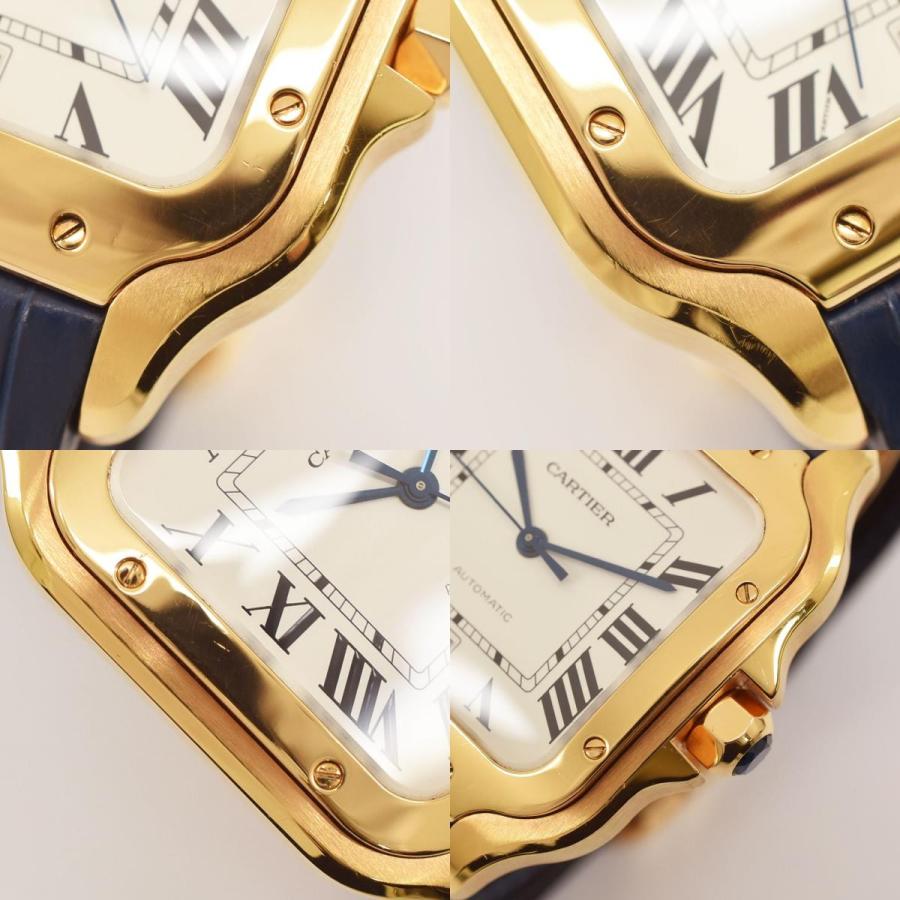 カルティエ Cartier 腕時計 サントス ドゥ カルティエ Lm メンズウォッチ シルバー文字盤 At K18ピンクゴールド レザー ピンクゴールド ブルー 中古 送料無料 Ca13gt ブランドショップ Fukuchan 通販 Yahoo ショッピング