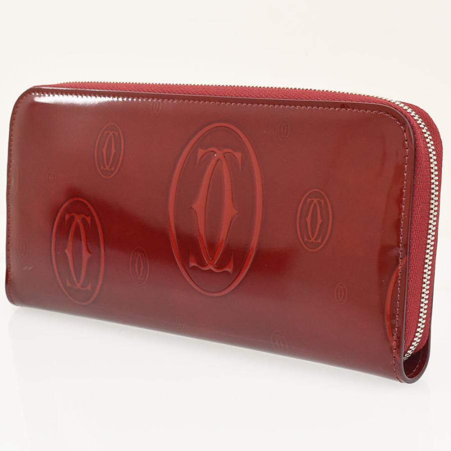 Cartier（カルティエ） 長財布 ハッピーバースデー ラウンドファスナー