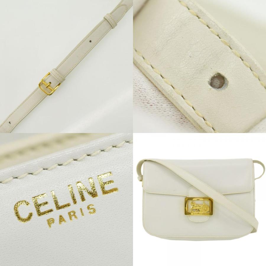 CELINE セリーヌ ショルダーバッグ 馬車金具 ポシェット ヴィンテージ 