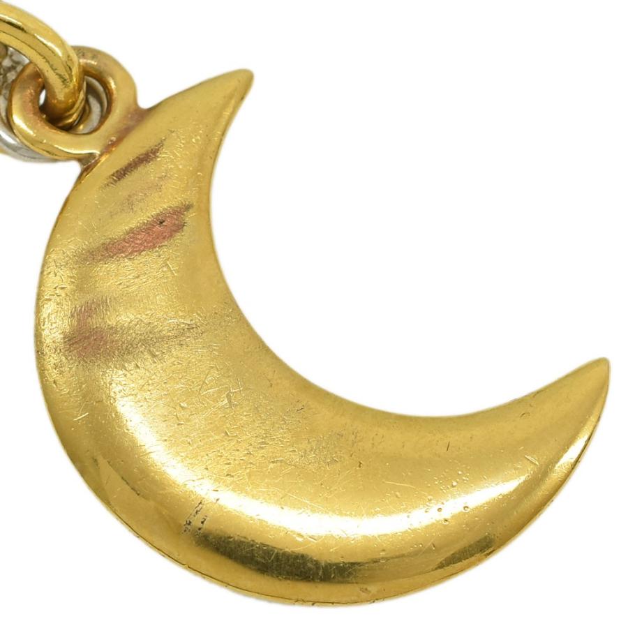 CELINE（セリーヌ） 星 三日月 ロングチェーンネックレス ヴィンテージ