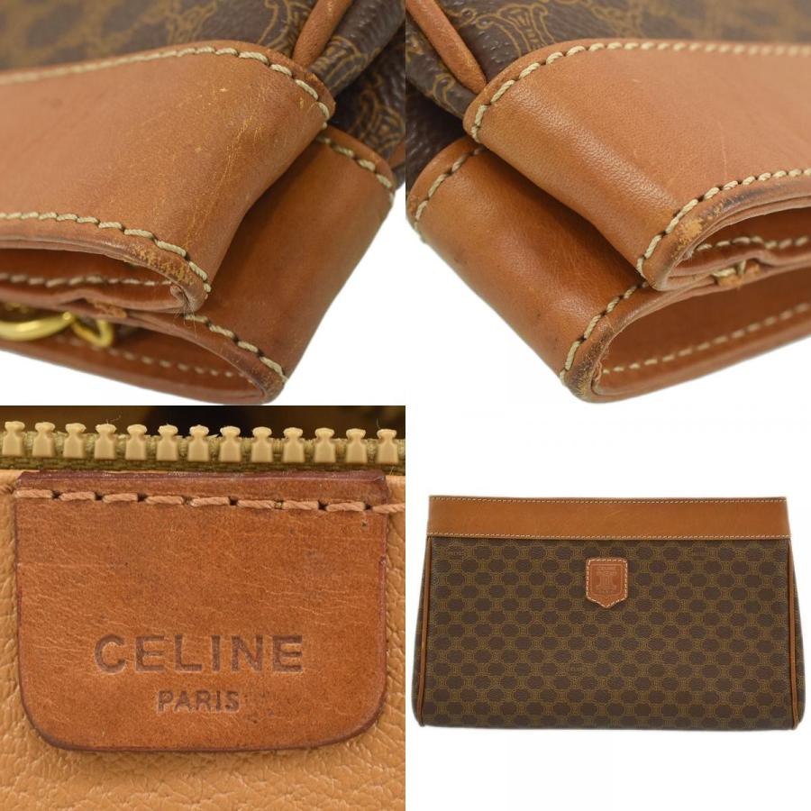 CELINE（セリーヌ） マカダム柄 クラッチバッグ セカンドバッグ