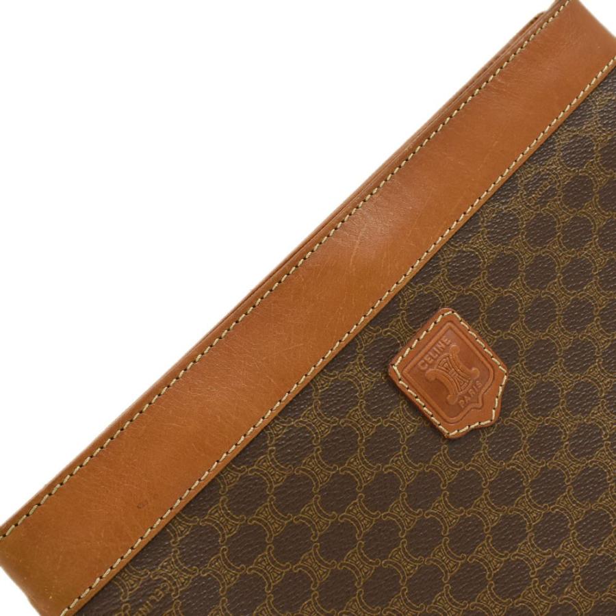 CELINE（セリーヌ） マカダム柄 クラッチバッグ セカンドバッグ