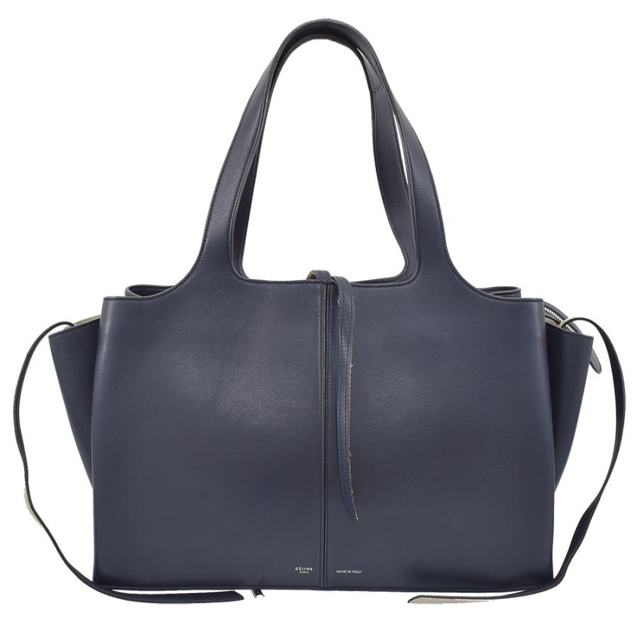 CELINE セリーヌ トートバッグ トリフォルド ミディアム ショルダー 