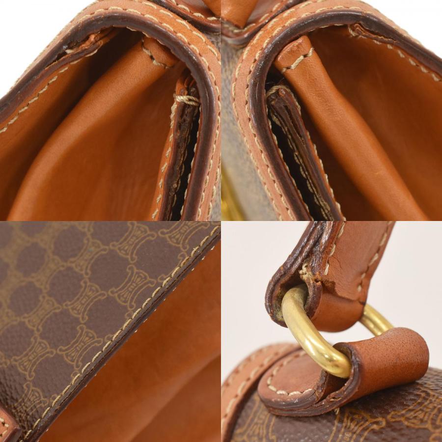 CELINE セリーヌ ミニハンドバッグ マカダム 2wayショルダー CELINE セリーヌ ミニハンドバッグ マカダム 2wayショルダー