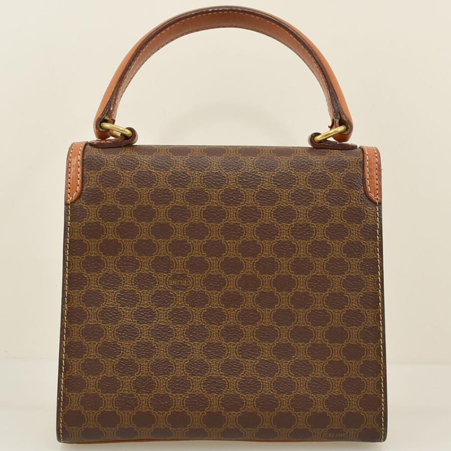 CELINE セリーヌ ミニハンドバッグ マカダム 2wayショルダー CELINE セリーヌ ミニハンドバッグ マカダム 2wayショルダー