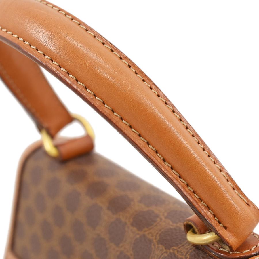 CELINE（セリーヌ） ミニハンドバッグ マカダム 2wayショルダーバッグ