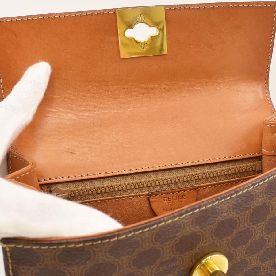 CELINE（セリーヌ） ミニハンドバッグ マカダム 2wayショルダーバッグ