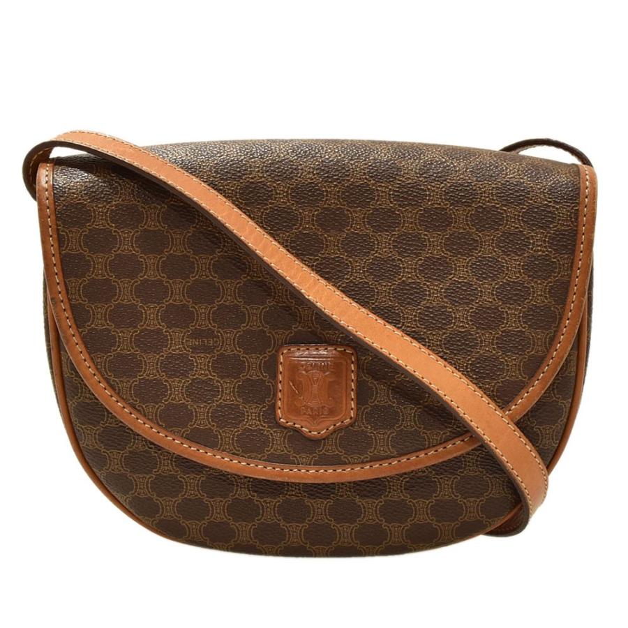 CELINE（セリーヌ） マカダム ショルダーバッグ ポシェット PVC