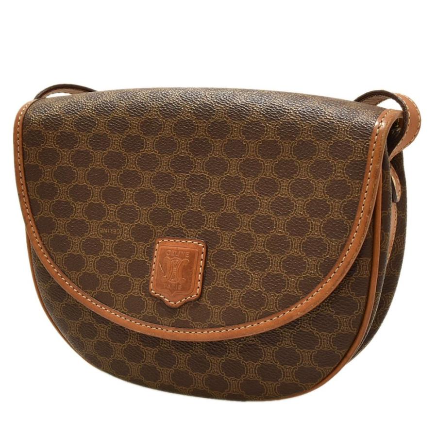 CELINE（セリーヌ） マカダム ショルダーバッグ ポシェット PVC