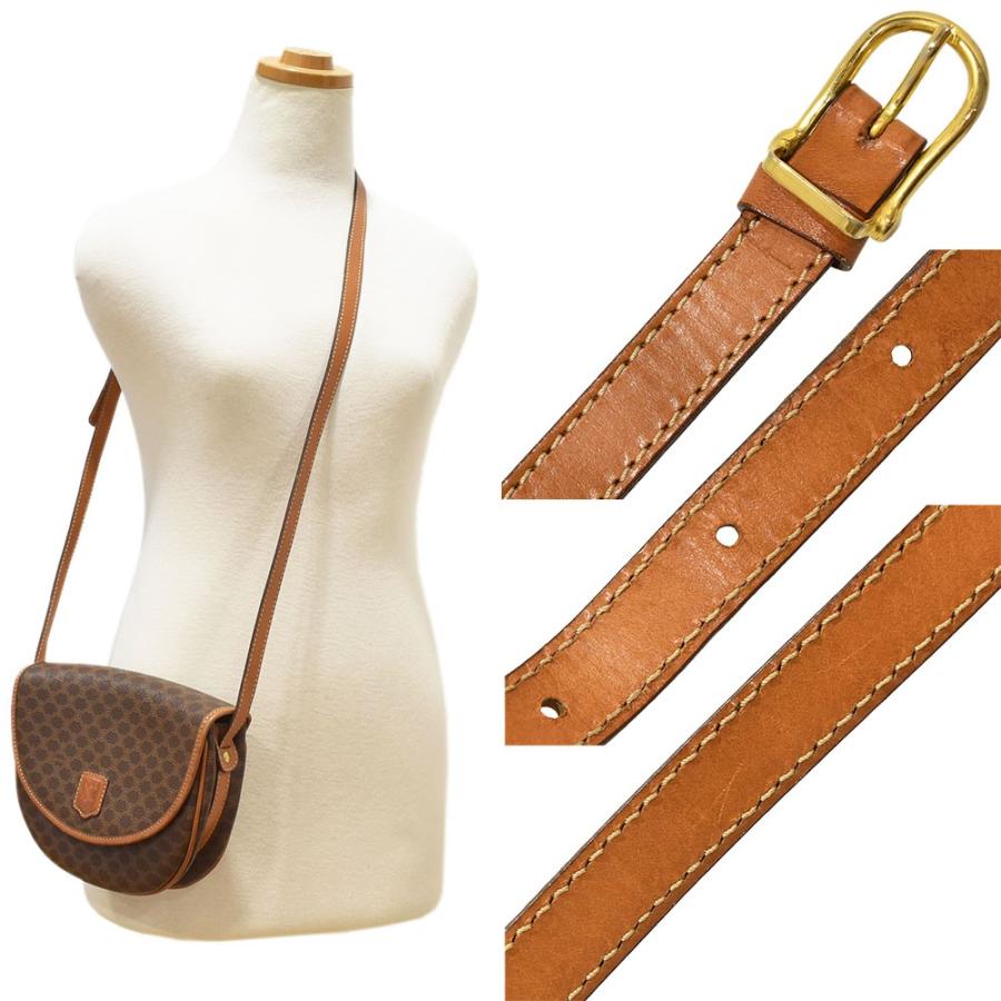 CELINE（セリーヌ） マカダム ショルダーバッグ ポシェット PVC