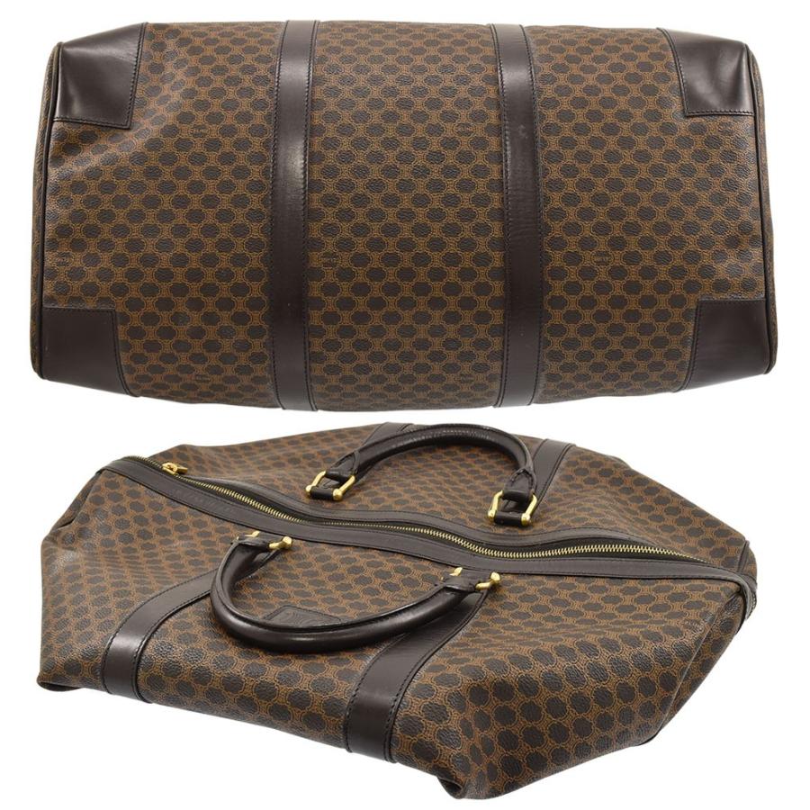 CEINE セリーヌボストンバッグ　マカダム柄　大容量　旅行用 CELINE セリーヌ ボストンバッグ 旅行バッグ トラベル マカダム