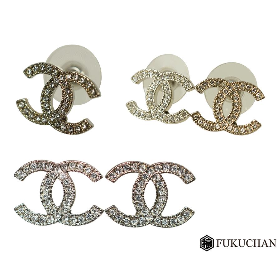 シャネル　CHANEL ピアス ココマーク ラインストーン　ビジュー 楽天市場】CHANEL シャネル ピアス ABA969 B10756 レディース