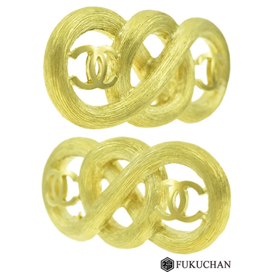 CHANEL（シャネル） ココマーク ブローチ 95C マットゴールド×GP 中古