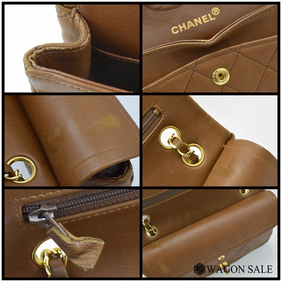 マトラッセ CHANEL シャネル ラムスキン マトラッセ23 Wフラップ