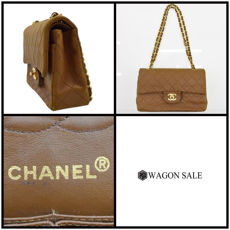 マトラッセ CHANEL シャネル ラムスキン マトラッセ23 Wフラップ