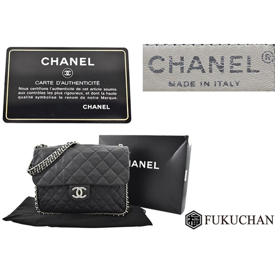 美品✴︎CHANEL シャネル マトラッセ ラウンドフラップ ラムスキン ブラック CHANEL シャネル ラムスキン フラップバッグ マトラッセ