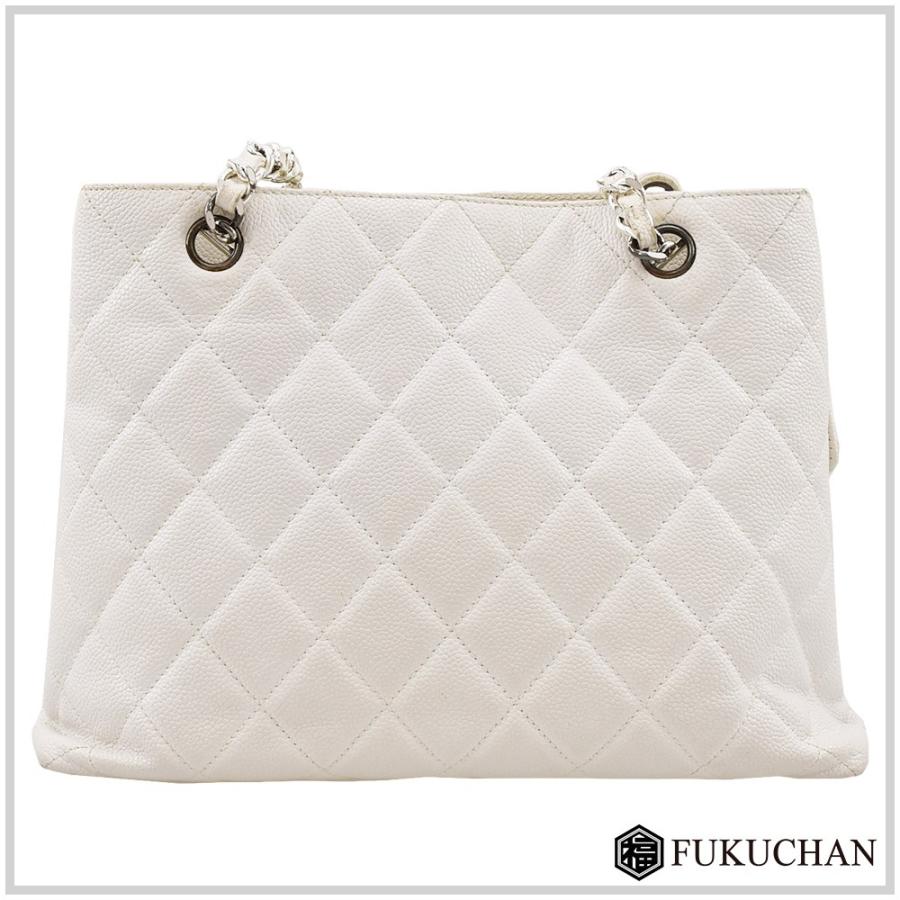 マトラッセ CHANEL シャネル キャビアスキン チェーン トート