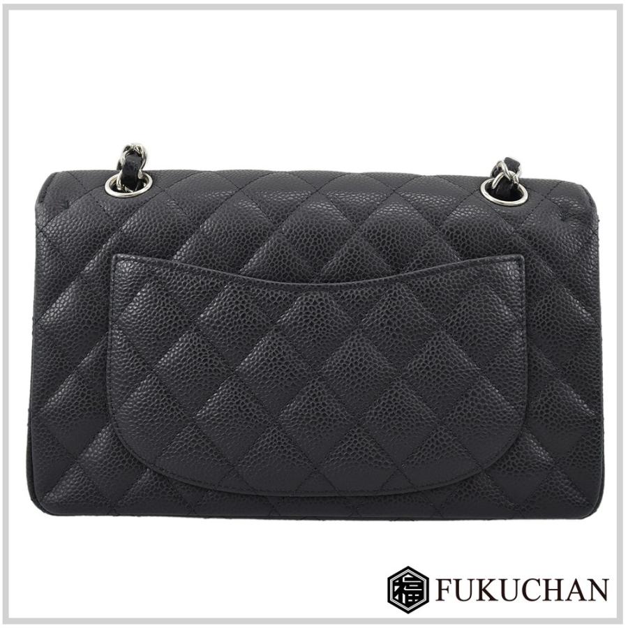 CHANEL シャネル キャビアスキン マトラッセ23 Wフラップ Wチェーン