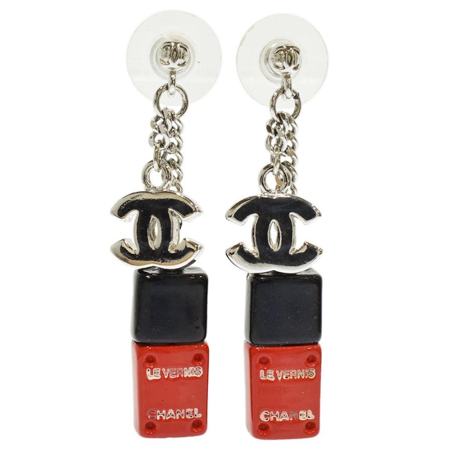 CHANEL シャネル LE VERNIS マニキュア モチーフ ココマーク ピアス 