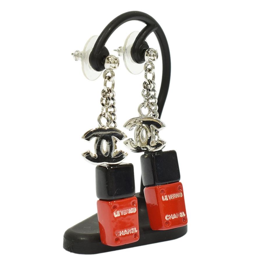 CHANEL シャネル LE VERNIS マニキュア モチーフ ココマーク ピアス 
