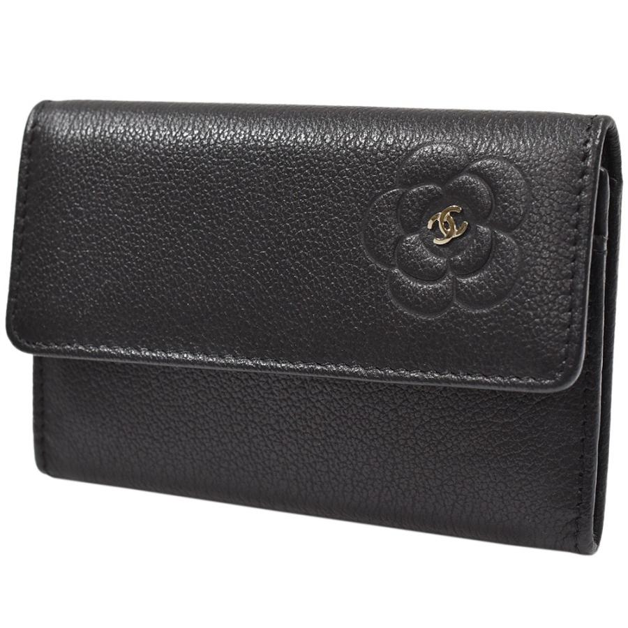 CHANEL（シャネル） カメリア ココマーク マチ付き カードケース