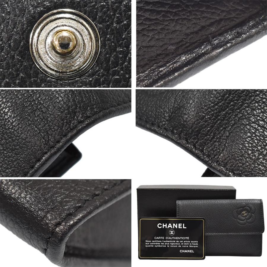 CHANEL（シャネル） カメリア ココマーク マチ付き カードケース