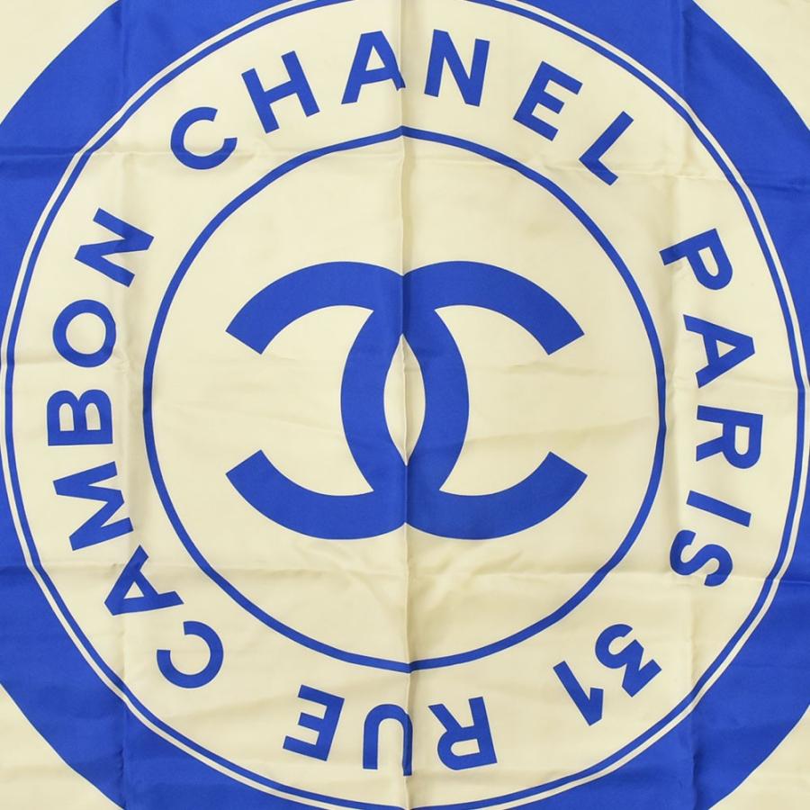 CHANEL（シャネル） ココマーク カンボン ロゴ スカーフ シルク100