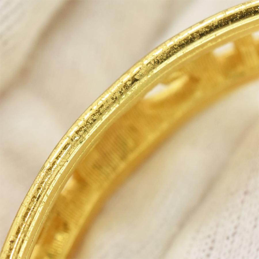 CHANEL（シャネル） ロゴ バングル ブレスレット ヴィンテージ