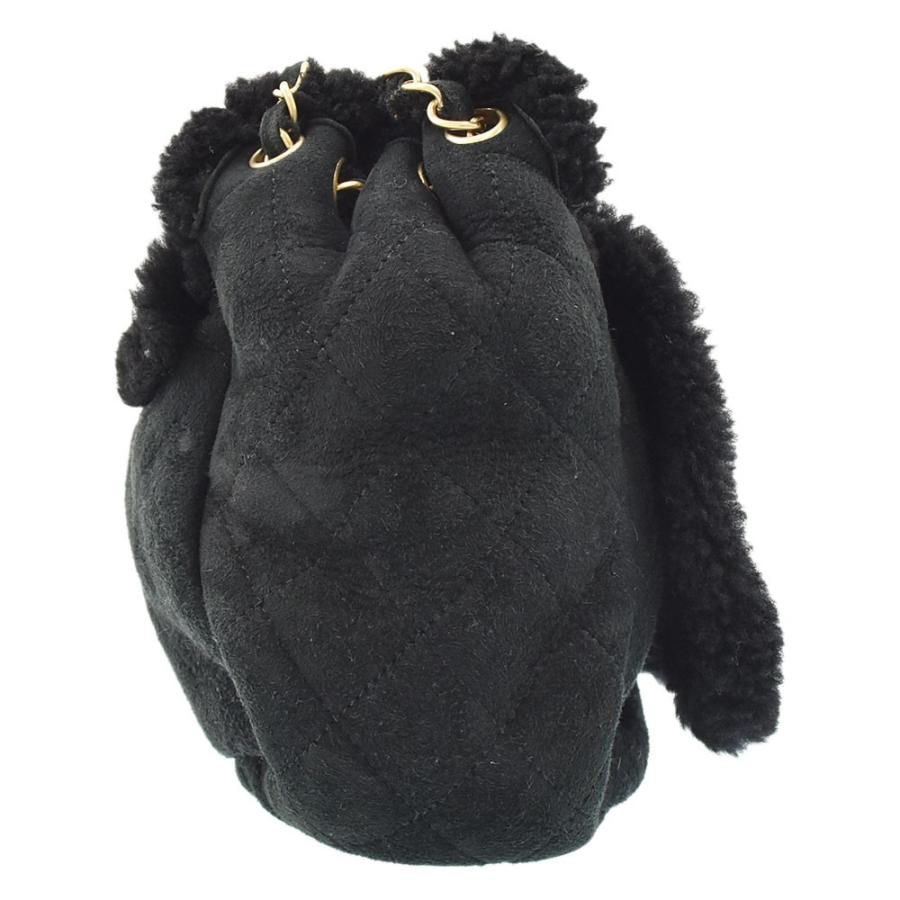 CHANEL シャネル ムートン チェーンショルダーバッグ 秋冬バッグ