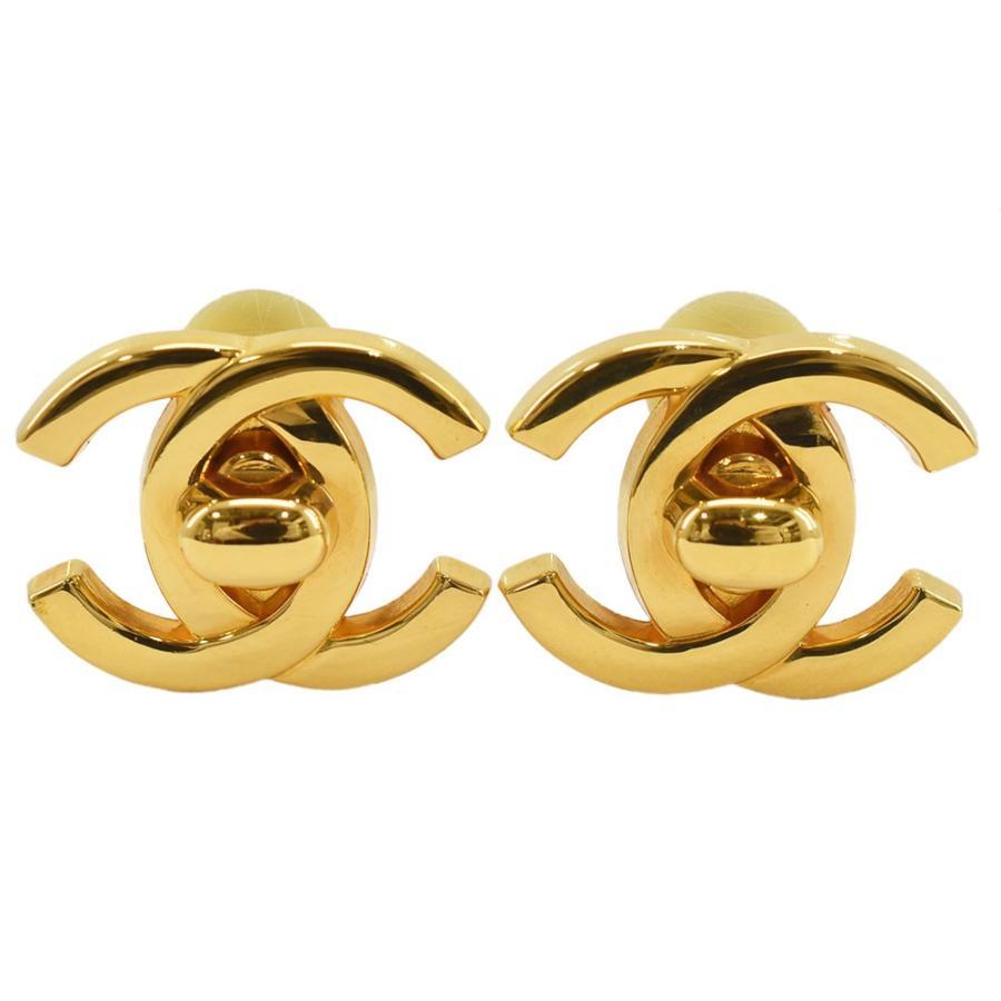 シャネル CHANEL ターンロック ココマーク イヤリング95A ヴィンテージアクセサリー GP ゴールド レディース 中古 送料無料  :ch01gt-703377:ブランドショップ FUKUCHAN - 通販 - Yahoo!ショッピング
