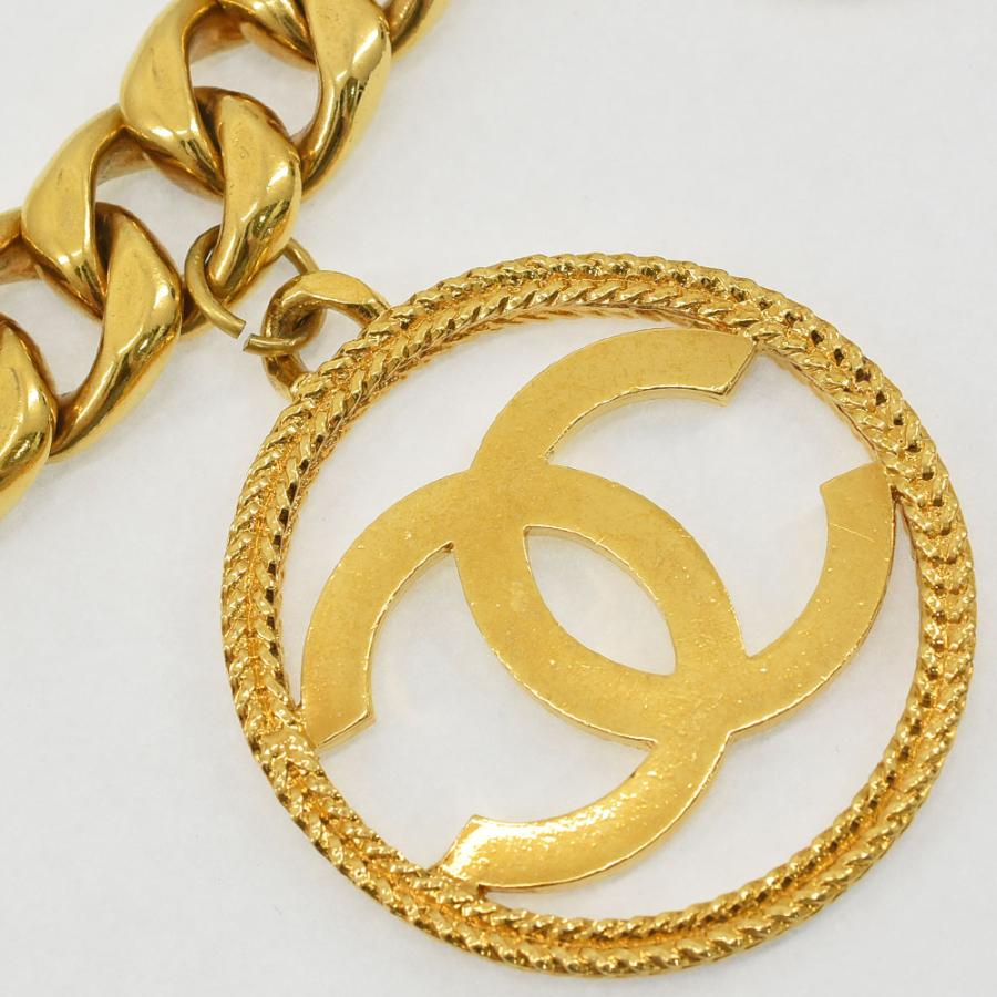 シャネル　CHANEL　ココマーク　ゴールド　ベルトチェーン　ベルト CHANEL シャネル チェーンベルト ココマーク ゴールド メタル GP