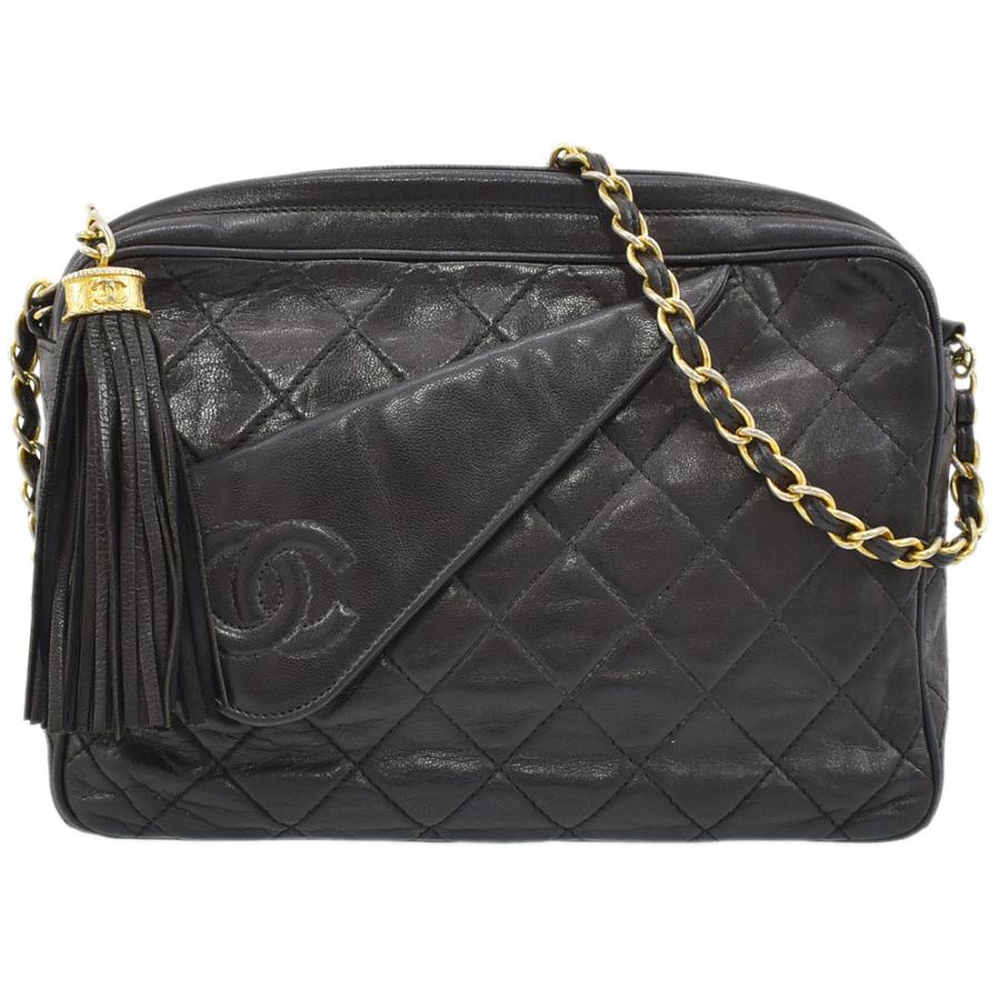 シャネル Chanel ショルダーバッグ マトラッセ フリンジ チェーンショルダーバッグ ラムスキン ブラック ゴールド金具 レディース 中古 送料無料 Ch01gt ブランドショップ Fukuchan 通販 Yahoo ショッピング