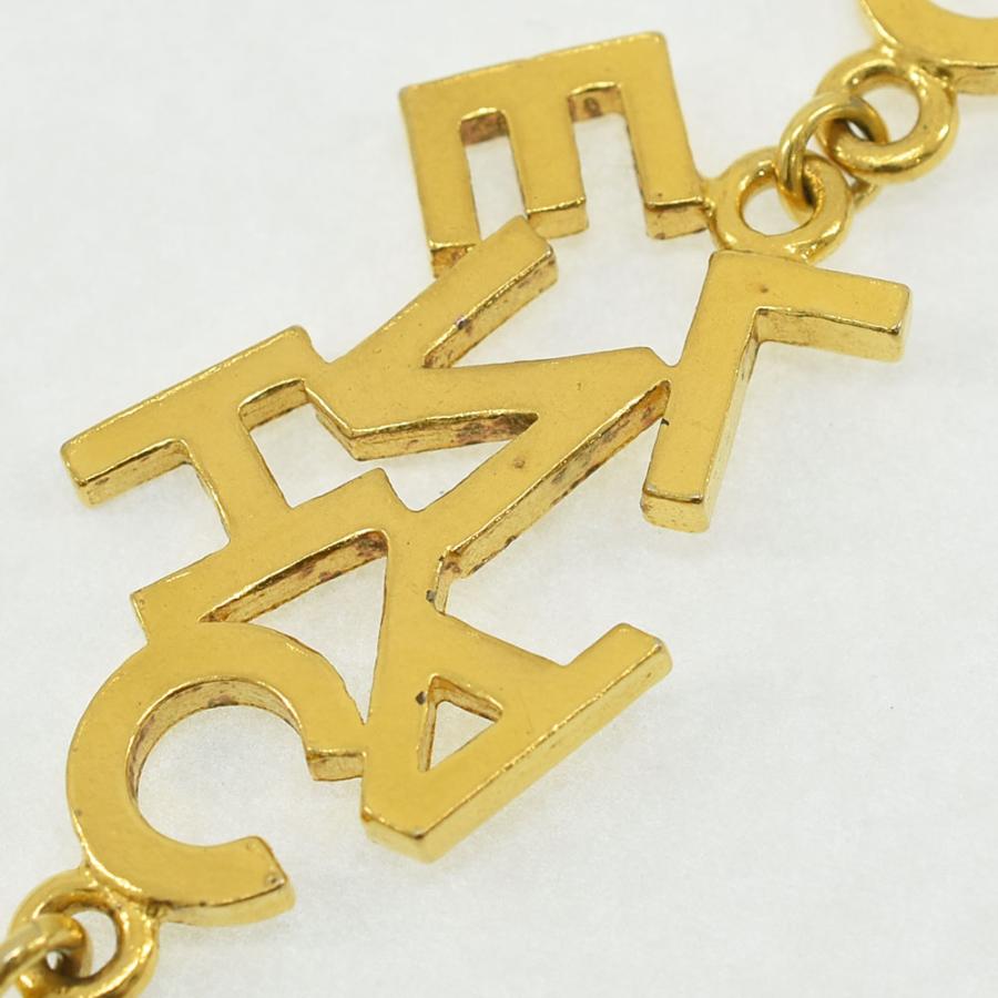 CHANEL シャネル ネックレス ロゴ チョーカー ヴィンテージ 