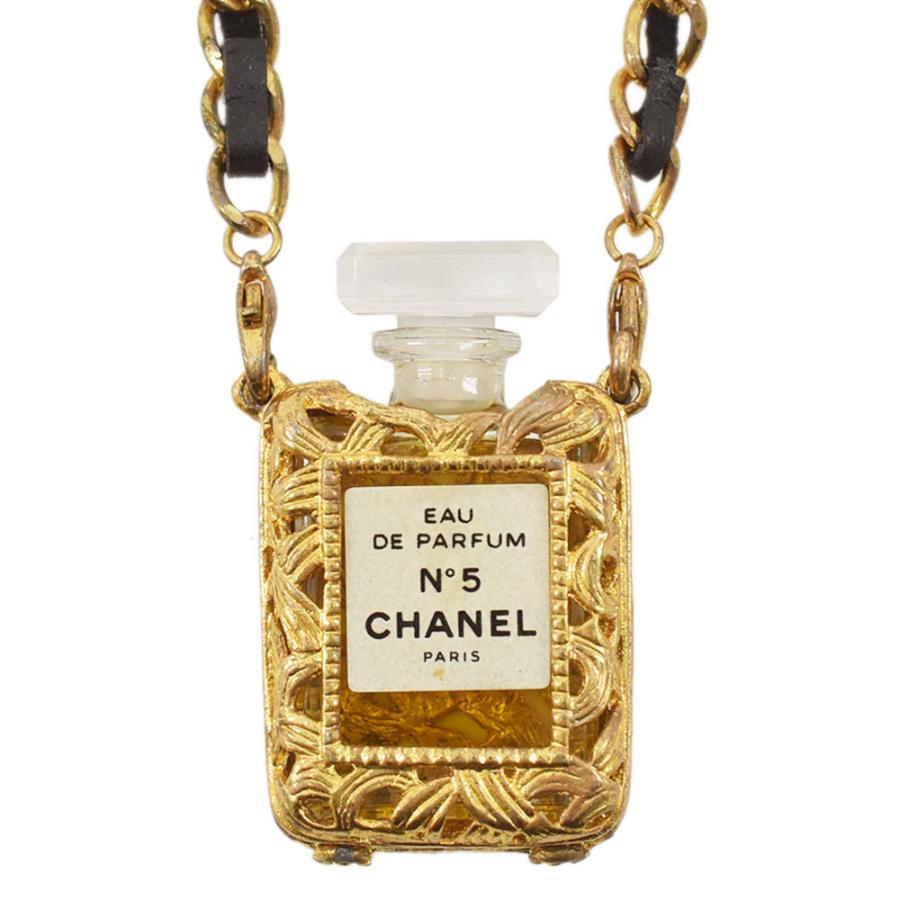 シャネル CHANEL 香水 ネックレス ペンダント ヴィンテージ