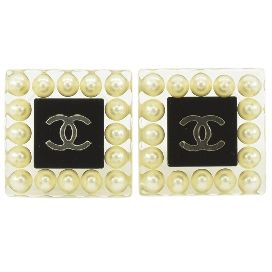 CHANEL（シャネル） ピアス ココマーク パール スクエア アクセサリー